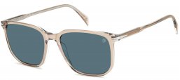 Gafas de Sol - David Beckham Eyewear - DB 1141/S - SD9 (KU) BEIGE CRYSTAL // BLUE