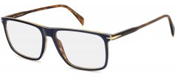 Monturas - David Beckham Eyewear - DB 1164 - S9W BLUE BROWN // CLEAR MIRROR