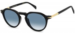 Gafas de Sol - David Beckham Eyewear - DB 1171/S - 2M2 (08) BLACK GOLD // DARK BLUE GRADIENT