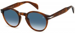 Gafas de Sol - David Beckham Eyewear - DB 1178/S - WR9 (08) BROWN HAVANA // DARK BLUE GRADIENT