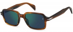Gafas de Sol - David Beckham Eyewear - DB 1179/S - EX4 (MT) BROWN HAVANA // GREEN MIRROR