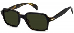 Gafas de Sol - David Beckham Eyewear - DB 1179/S - WR7 (O7) BLACK // GREEN LIGHT GREEN ANTIREFLECTION
