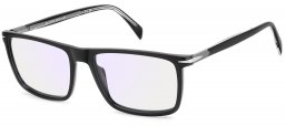 Monturas - David Beckham Eyewear - DB 1181 - ANS (2Y) BLACK  // LIGHT BLUE MIRROR