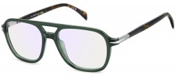 Monturas - David Beckham Eyewear - DB 1182 - XGW (2Y) GREEN // LIGHT BLUE MIRROR