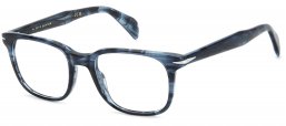 Monturas - David Beckham Eyewear - DB 1184 - 38I STRIPED BLUE