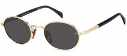 Gafas de Sol - David Beckham Eyewear - DB 1196/S - RHL (IR) GOLD BLACK // GREY
