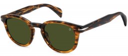 Gafas de Sol - David Beckham Eyewear - DB 1198/S - EX4 (QT) BROWN HORN // GREEN