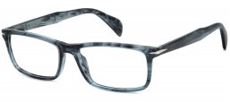 Monturas - David Beckham Eyewear - DB 1207 - 38I BLUE HORN