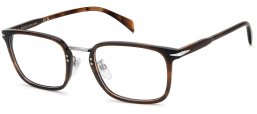 Monturas - David Beckham Eyewear - DB 1211/G - 6C5 BROWN HORN RUTHENIUM