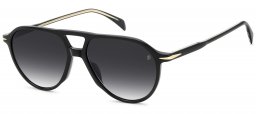 Gafas de Sol - David Beckham Eyewear - DB 1218/S - 807 (9O) BLACK // DARK GREY GRADIENT