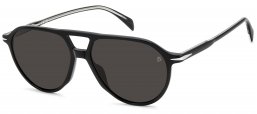 Gafas de Sol - David Beckham Eyewear - DB 1218/S - 807 (M9) BLACK // GREY POLARIZED