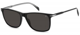 Gafas de Sol - David Beckham Eyewear - DB 1219/S - 807 (M9) BLACK // GREY POLARIZED
