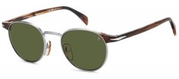 Gafas de Sol - David Beckham Eyewear - DB 1223/S - 9CI (QT) PALLADIUM BROWN // GREEN