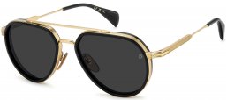 Gafas de Sol - David Beckham Eyewear - DB 1226/G/S - RHL (2K) GOLD BLACK // GREY ANTIREFLECTION