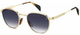 Gafas de Sol - David Beckham Eyewear - DB 1228/S - RHL (84) GOLD BLACK // BLUE GRADIENT ANTIREFLECTION