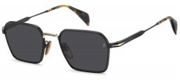 Gafas de Sol - David Beckham Eyewear - DB 1245/S - 2M2 (2K) BLACK GOLD // GREY ANTIREFLECTION