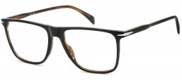 Monturas - David Beckham Eyewear - DB 1249 - 05K BLACK STRIPED BROWN