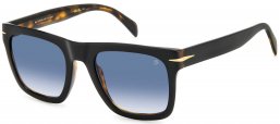 Gafas de Sol - David Beckham Eyewear - DB 7000/S FLAT - WR7 (08) BLACK HAVANA // DARK BLUE GRADIENT