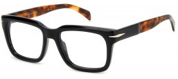 Monturas - David Beckham Eyewear - DB 7107 - WR7 BLACK HAVANA