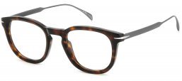Monturas - David Beckham Eyewear - DB 7122 - 4HU HAVANA DARK RUTHENIUM