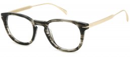 Monturas - David Beckham Eyewear - DB 7122 - 8GX GREY HORN GOLD