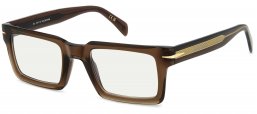 Monturas - David Beckham Eyewear - DB 7126 - 09Q BROWN // CLEAR MIRROR