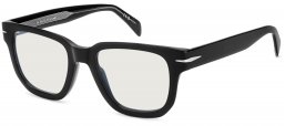 Monturas - David Beckham Eyewear - DB 7130 - 807 BLACK // CLEAR MIRROR