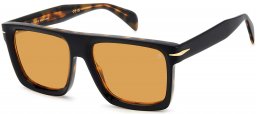 Gafas de Sol - David Beckham Eyewear - DB 7134/S - WR7 (VS) BLACK // ORANGE HIGHT CONTRAST