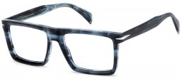 Monturas - David Beckham Eyewear - DB 7138 - 38I BLUE HORN