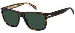 Gafas de Sol - David Beckham Eyewear - DB 7150/S - 086 (QT) HAVANA // GREEN