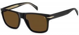 Gafas de Sol - David Beckham Eyewear - DB 7150/S - 807 (70) BLACK // BROWN