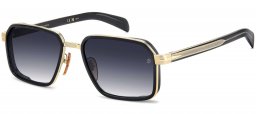 Gafas de Sol - David Beckham Eyewear - DB 7158/S - RHL (08) GOLD BLACK // DARK BLUE GRADIENT