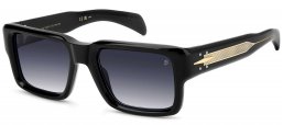 Gafas de Sol - David Beckham Eyewear - DB 7159/S - 2M2 (08) BLACK GOLD // DARK BLUE GRADIENT