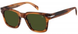 Gafas de Sol - David Beckham Eyewear - DB 7160/S - EX4 (QT) STRIPED BROWN // GREEN