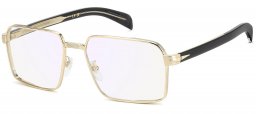 Monturas - David Beckham Eyewear - DB 7166 - RHL GOLD BLACK