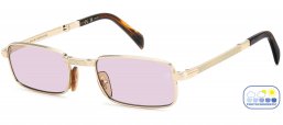 Gafas de Sol - David Beckham Eyewear - DB 99/ORIGAMI - T5U (KE) GOLD BROWN HORN // VIOLET TO GREY PHOTOCHROMIC