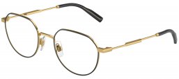 Monturas - Dolce & Gabbana - DG1349 - 1311 MATTE BLACK GOLD