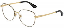 Monturas - Dolce & Gabbana - DG1355 - 1364  LEOPARD GOLD