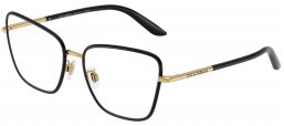 Monturas - Dolce & Gabbana - DG1359 - 1334  BLACK GOLD