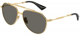 Gafas de Sol - Dolce & Gabbana - DG2302 - 02/R5 GOLD // GREY