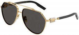Gafas de Sol - Dolce & Gabbana - DG2315 - 02/87 GOLD // DARK GREY