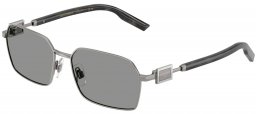 Gafas de Sol - Dolce & Gabbana - DG2316 - 04/1 GUNMETAL // GREY