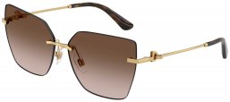 Gafas de Sol - Dolce & Gabbana - DG2321 - 02/13 GOLD // BROWN GRADIENT