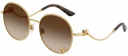 Gafas de Sol - Dolce & Gabbana - DG2324 - 02/13 GOLD // BROWN GRADIENT