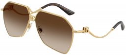 Gafas de Sol - Dolce & Gabbana - DG2326 - 02/13 GOLD // BROWN GRADIENT
