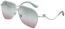 Gafas de Sol - Dolce & Gabbana - DG2326 - 05/EL SILVER // PINK GRADIENT BROWN MIRROR