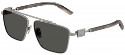 Gafas de Sol - Dolce & Gabbana - DG2336 - 04/87 GUNMETAL // DARK GREY