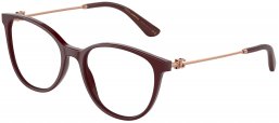 Monturas - Dolce & Gabbana - DG3363 - 3091 BURGUNDY