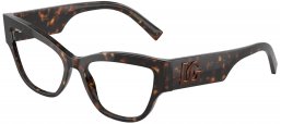 Monturas - Dolce & Gabbana - DG3378 - 502 HAVANA