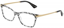 Monturas - Dolce & Gabbana - DG3393 - 3287  BLACK LACE